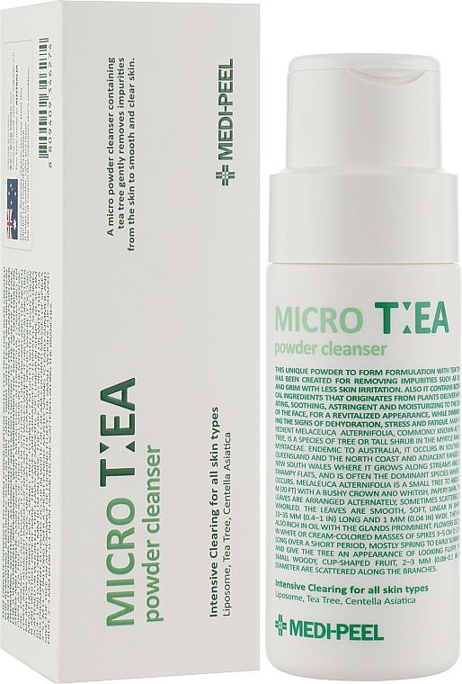 Глибоко очищувальна ензимна пудра - Medi Peel Micro Tea Powder Cleanser — фото N2