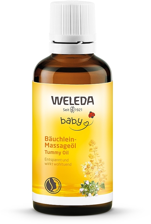 Масло от вздутия животика у младенцев - Weleda Baby-Bauchleinol