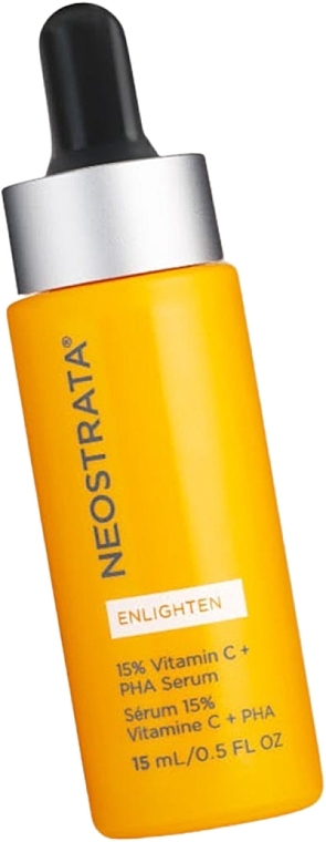 Осветляющая сыворотка для лица - Neostrata Enlighten 15% Vitamin C + PHA Serum — фото N1