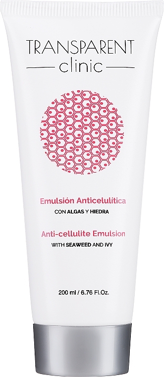 Антицелюлітна емульсія - Transparent Clinic Anti Cellulite Emulsion — фото N1