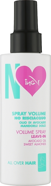 Спрей для придания объема волосам - ING Professional Volume Spray Leave-In — фото N1