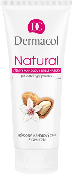 Крем для рук "Мигдаль" - Dermacol Natural Almond Hand Cream — фото N1