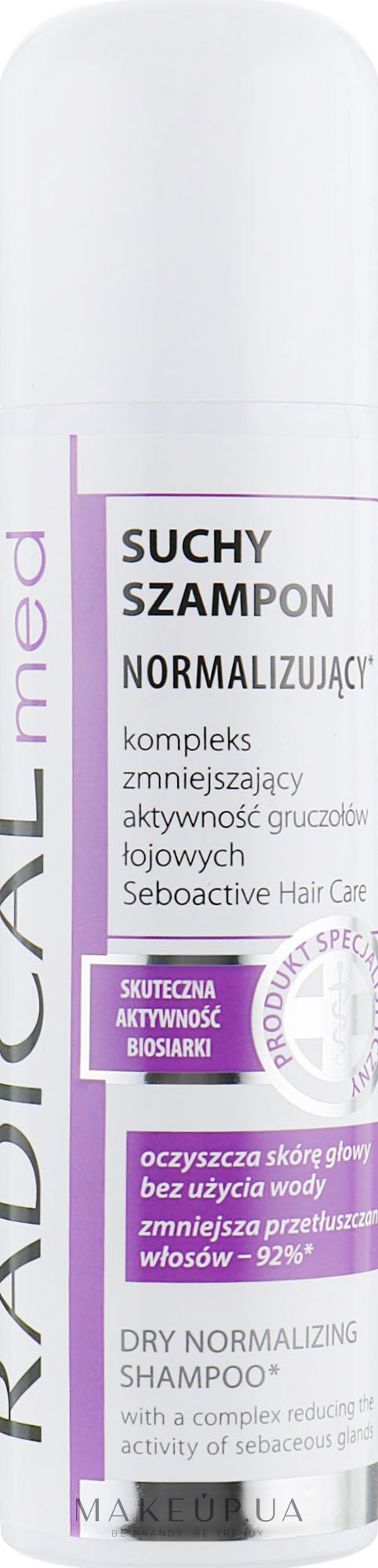 Шампунь сухой нормализирующий - Farmona Radical Med Normalizing Dry Shampoo — фото 150ml