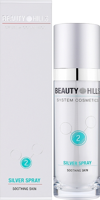 УЦЕНКА Спрей для чувствительной кожи лица - Beauty Hills Silver Spray 2 Soothing Skin * — фото N2