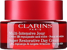 Крем для очень сухой кожи лица, 50+ - Clarins Multi-Intensive Jour Super Restorative Day Cream — фото N3