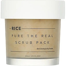 Парфумерія, косметика Самонагрівальний скраб для обличчя - Thank You Farmer Rice Pure The Real Scrub Pack