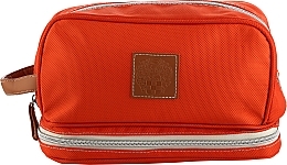 Дорожная сумка, оранжевая - Vince Camuto Men Travel Kit — фото N1