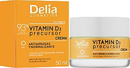 Денний крем проти зморщок з вітаміном D3 - Delia Vitamin D3 Precursor Day Cream — фото N2