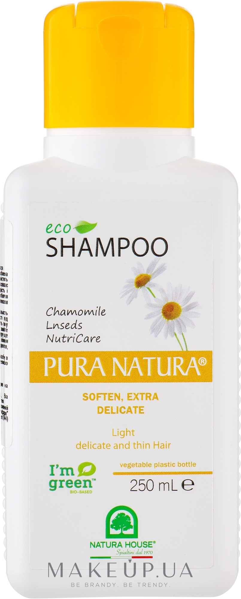 Шампунь для волосся "Пом'якшувальний" - Natura House Delicate Eco Shampoo — фото 250ml