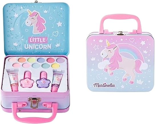 Набор - Martinelia Little Unicorn Medium Tin Case — фото N1