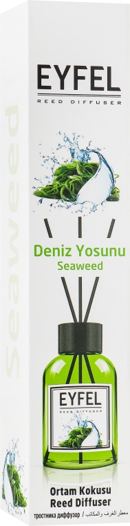 Аромадифузор "Морські водорості" - Eyfel Perfume Reed Diffuser Seaweed — фото N3