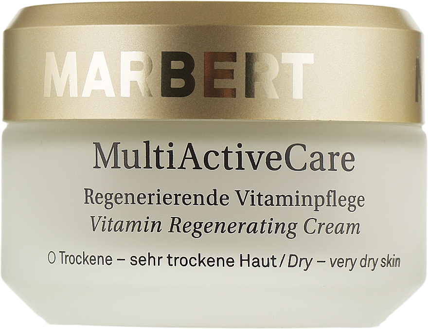 Відновлювальний крем для сухої шкіри - Marbert Multi-Active Care Vitamin Regenerating Cream — фото N1
