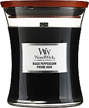 Ароматическая свеча в стакане - WoodWick Black Peppercorn Candle — фото N1