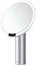 Парфумерія, косметика Косметичне дзеркало з підсвічуванням, біле - Amiro LED Mirror White
