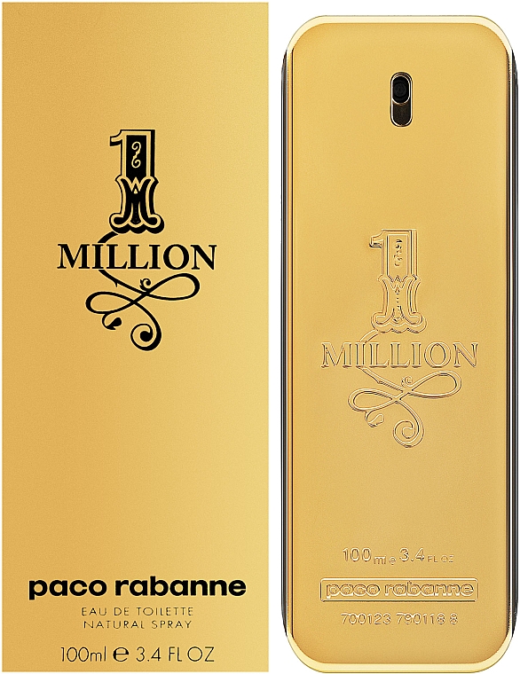 Paco Rabanne 1 Million - Туалетная вода (тестер с крышечкой) — фото N2