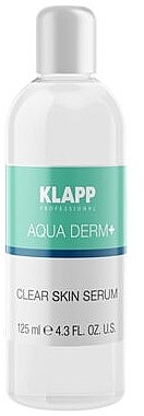 Сыворотка для лица - Klapp Aqua Derm + Clear Skin Serum — фото N1