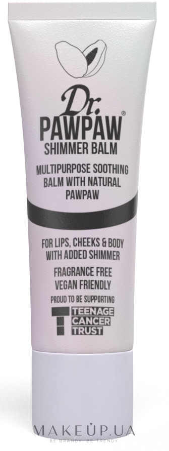 Бальзам для губ с блеском - Dr. PawPaw Shimmer Balm — фото 10ml