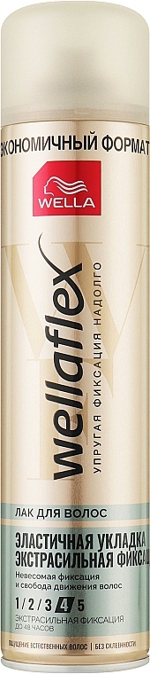 Лак для волосся екстра-сильної фіксації - Wellaflex