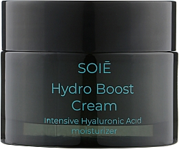 Насичений крем для обличчя з гіалуроновою кислотою - Soie Hydro Boost Cream — фото N1