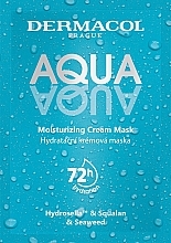 Парфумерія, косметика Зволожувальна маска для обличчя - Dermacol Aqua Aqua Moisturizing Cream Mask