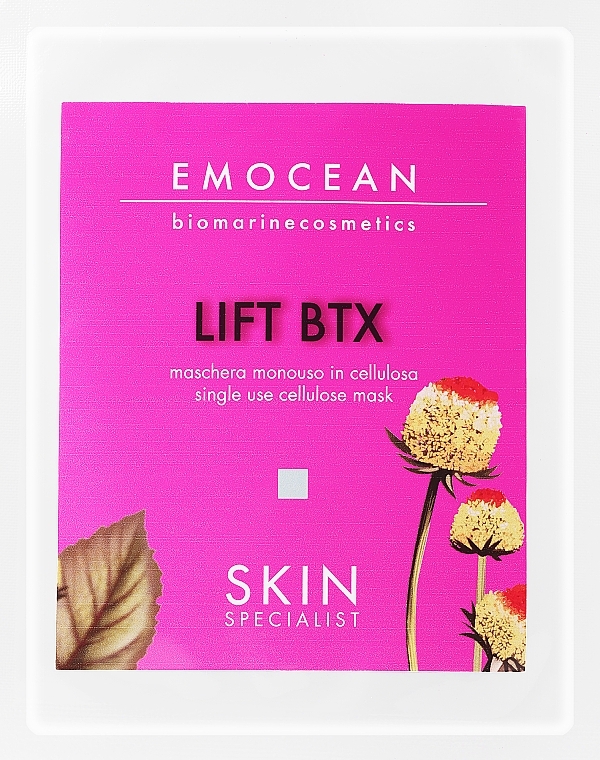 Маска для лица с эффектом лифтинга и заполнения морщин - Emocean Skin Specialist Lift BTX Mask — фото N1