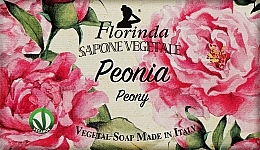 Мыло натуральное "Пион" - Florinda Peony Natural Soap — фото N2