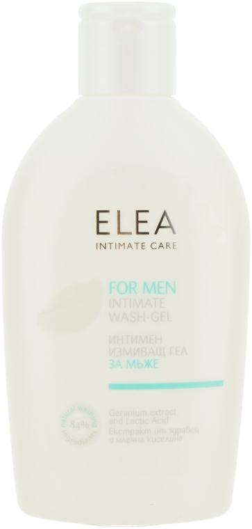 Гель для інтимної гігієни, для чоловіків - Elea Professional Intimate Care Sensitive Intimate Wash-Gel Men
