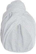 Рушник для волосся "Спорт", сірий - Glov Hair Wrap Sport Grey — фото N1