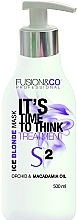 Духи, Парфюмерия, косметика Маска для волос "Холодний Блонд" - Fusion&Co Professional Fusion S2 Ice Blonde Musk