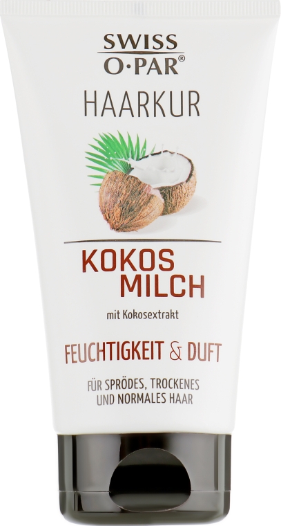 Маска для волос с кокосовым молочком - Swiss-o-Par Kokos-Milch Haarkur