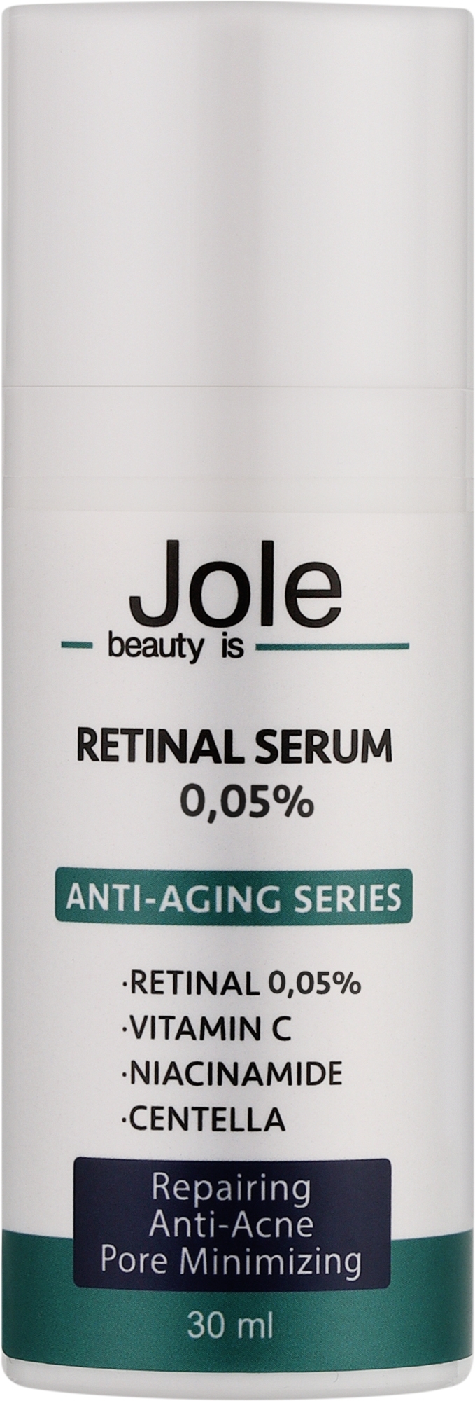 Антивозрастная сыворотка с ретиналем 0.05% - Jole Retinal 0.05% Anti-Age Serum — фото 30ml