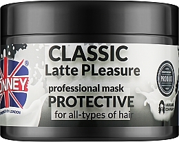 Маска для волос - Ronney Professional Mask Classic Latte Pleasure Protective — фото N1