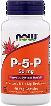 Вітаміни "P-5-P", 50 мг - Now Foods P-5-P Nervous System Health — фото N1