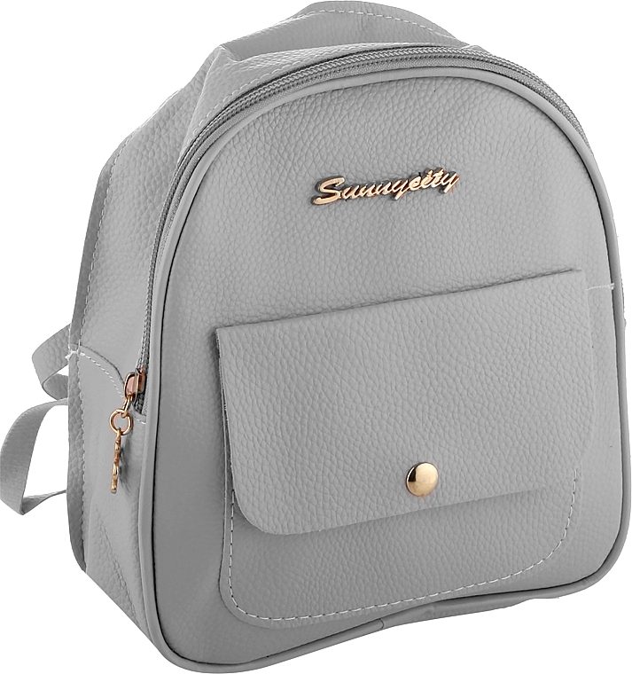 Рюкзак-сумочка багатоцільовий "Sunnycity" CS10983G, міні, 210x80x185 мм, сірий - Cosmo Shop — фото N1