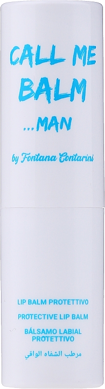 Бальзам для губ - Fontana Contarini Call Me Balm Man Protective Lip Balm — фото N2