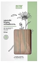 Дерев'яний шпатель для нанесення воску, 100 шт. - Bio Essenze — фото N1