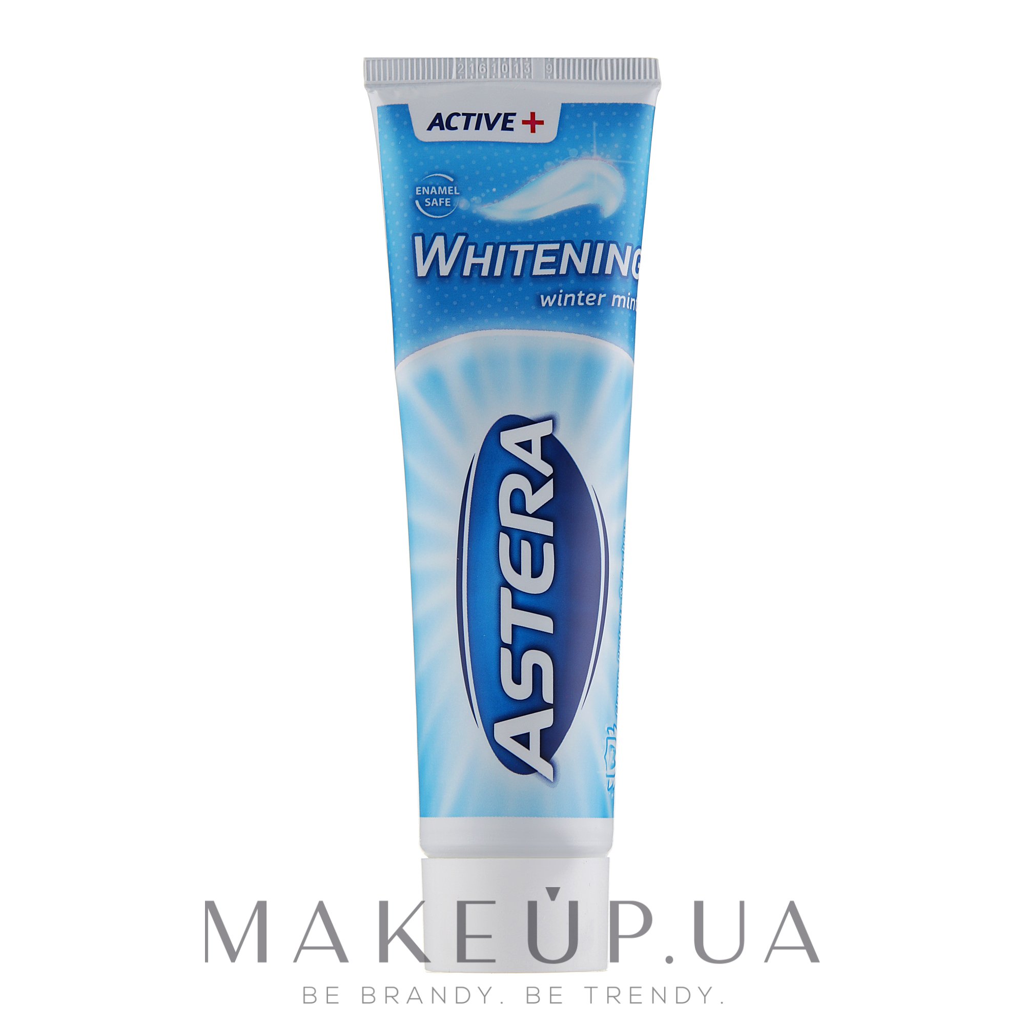 Зубная паста отбеливающая - Astera Active+ Whitening Winter Mint — фото 100ml