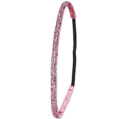 Пов'язка на голову, рожева - Ivybands Fresco Glitter Hair Band — фото N2