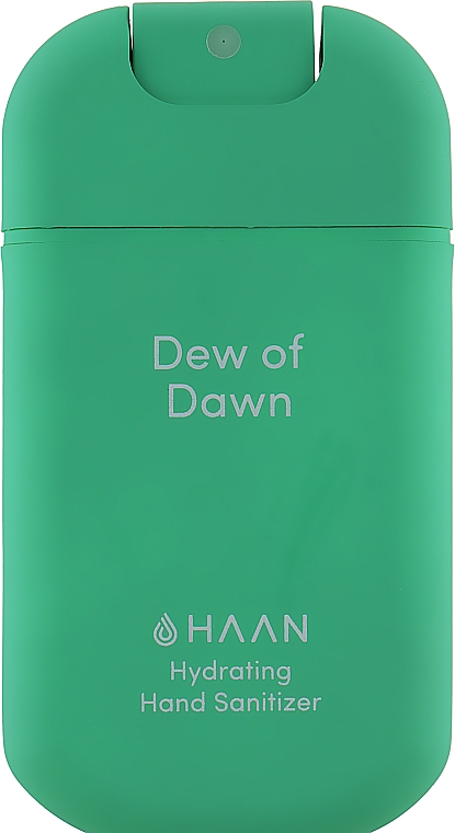 Очищувальний і зволожувальний спрей для рук "Ранкова роса" - HAAN Hand Sanitizer Dew of Dawn — фото N1