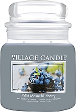 Ароматическая свеча в банке - Village Candle Wild Maine Blueberry — фото N2