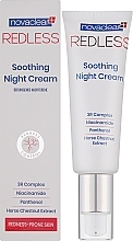 Успокаивающий ночной крем для лица - Novaclear Redless Soothing Night Cream — фото N2