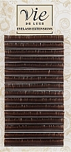 Парфумерія, косметика Вії у стрічці темний шоколад С 0,1/10 - Vie de Luxe