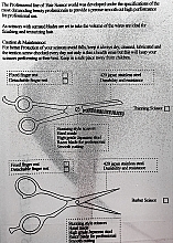 Ножиці для стрижки волосся, перукарські, 1022 - Zauber 5.5 — фото N2