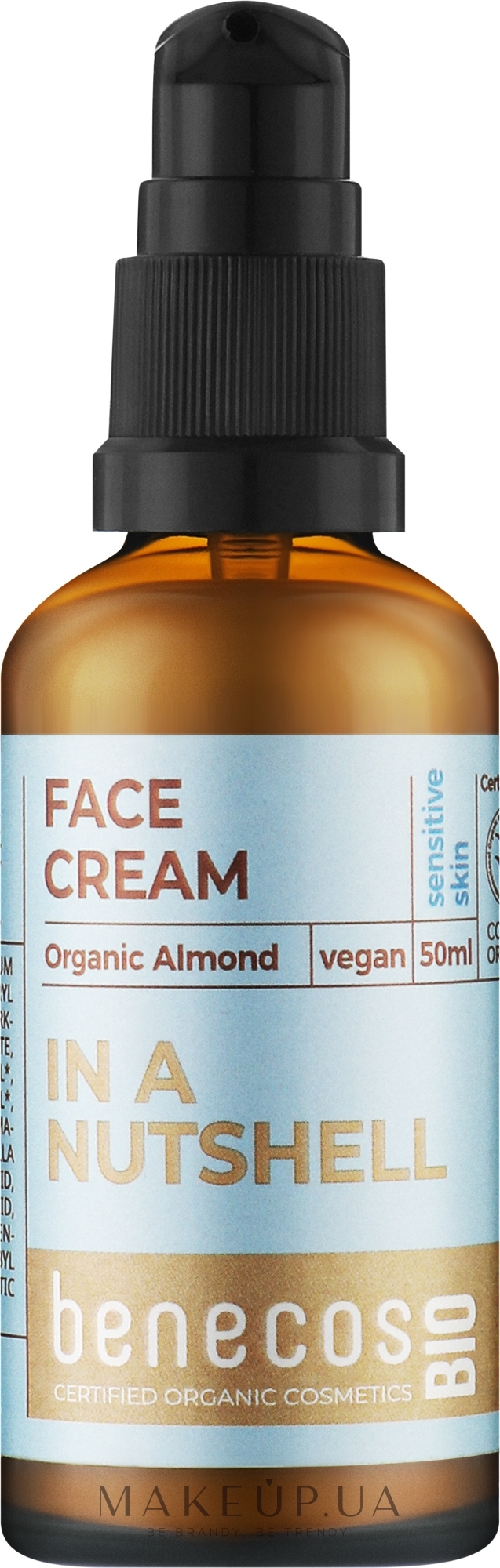 Крем для обличчя з олією мигдалю - Benecos Bio Organic Almond Face Cream — фото 50ml