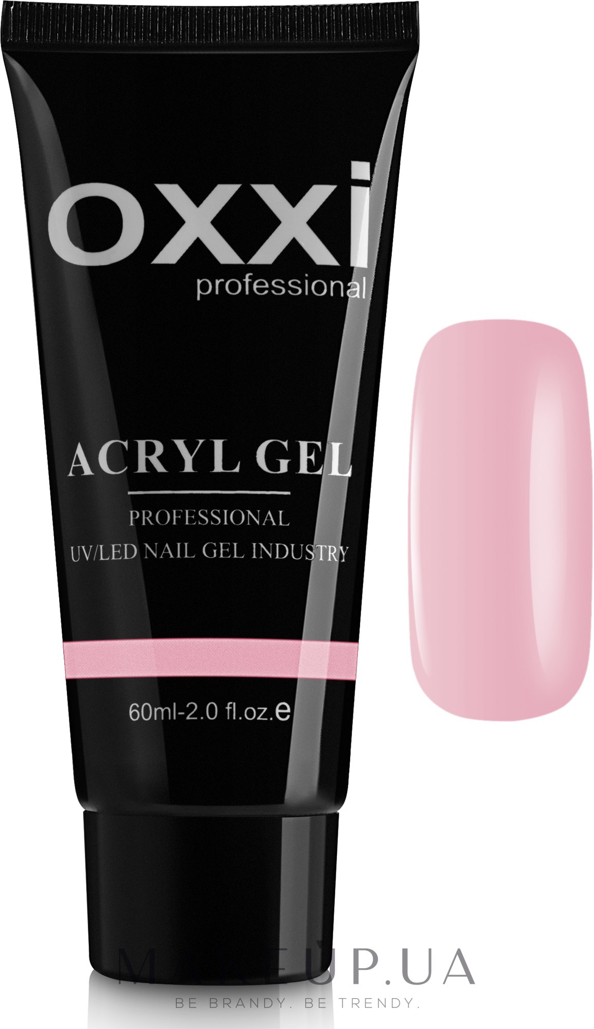 Акрил-гель для ногтей - Oxxi Professional Acryl Gel UV/LED Nail Gel Industry — фото 03