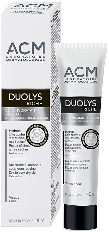 Увлажняющий крем для лица - ACM Laboratoires Duolys Riche Anti-Aging Moisturizing Skincare  — фото N1