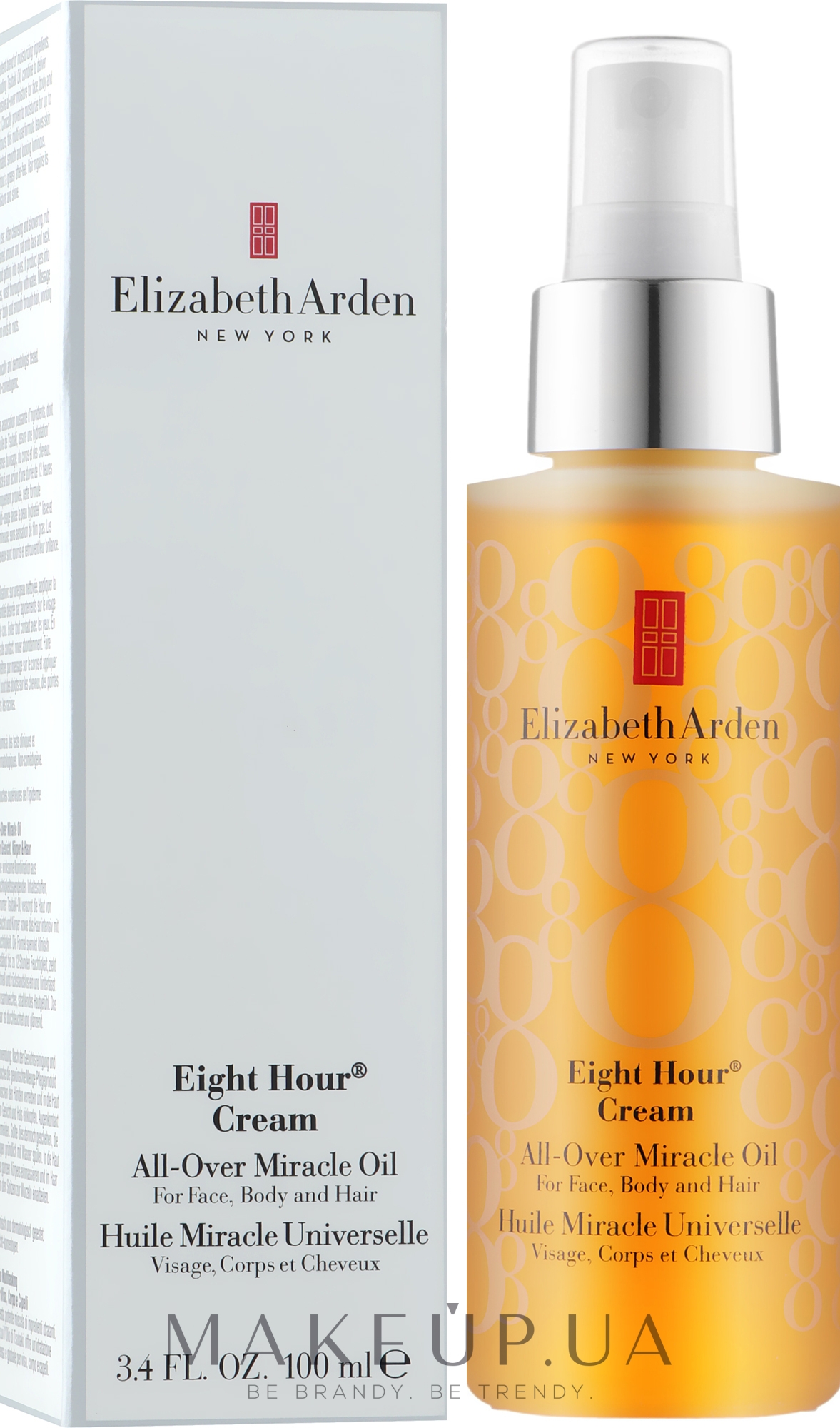 Универсальное волшебное масло - Elizabeth Arden Eight Hour Cream All-Over Miracle Oil — фото 100ml