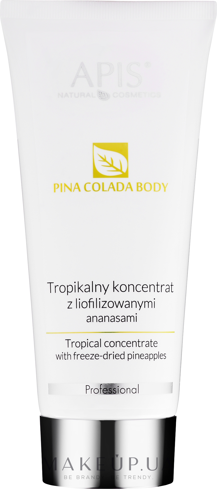 Тропический концентрат с лиофилизированными ананасами - Apis Professional Pina Colada Body Tropical Concentrate — фото 200ml