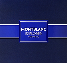 Montblanc Explorer Ultra Blue - Набір (edp/60ml + sh/gel/100ml) — фото N1