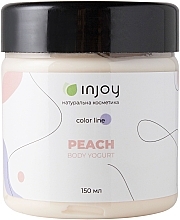 Персиковий йогурт для тіла - InJoy Color Line Peach — фото N1